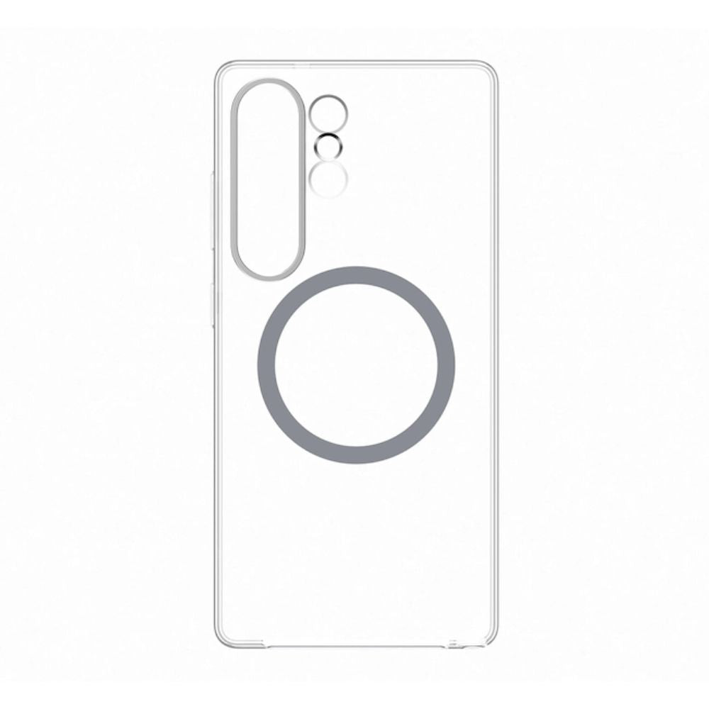 Samsung Étui magnétique transparent pour Galaxy S25 Ultra