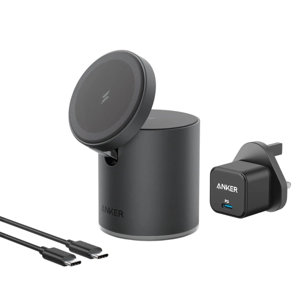 Anker 623 MagGo – Chargeur Sans Fil Magnétique 2-en-1