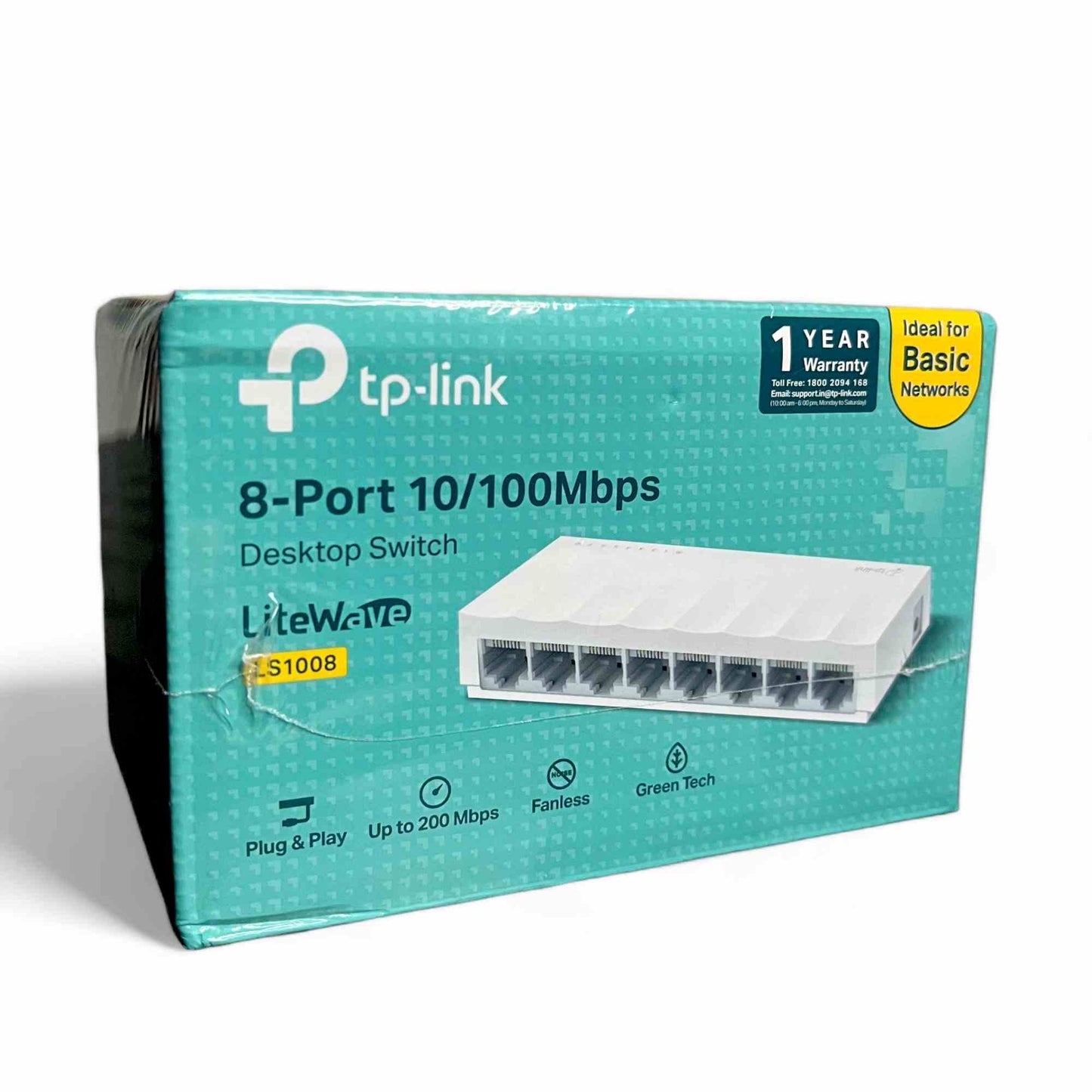 Tp-Link Ls1008 8-port 10/100mbps desktop switch