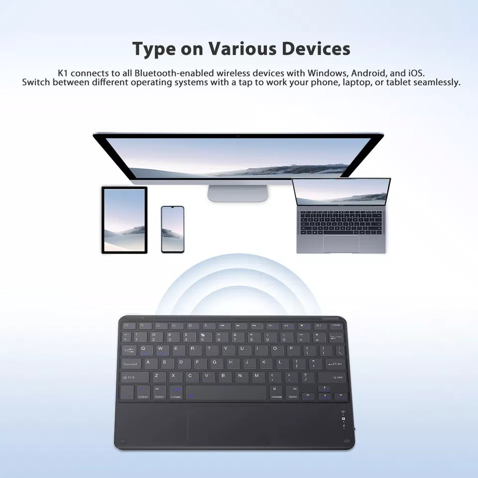 BV WIRELESS KEYBOARD BLACK VIEW