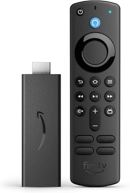 Amazon Fire TV Stick 4K (2ᵉ génération) avec télécommande vocale Alexa (3ᵉ génération) – Wi‑Fi 6