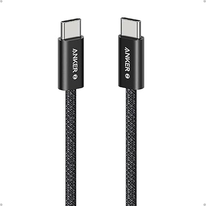 Anker Zolo – Câble USB-C vers USB-C 240W Tressé (1m / 3.3ft)