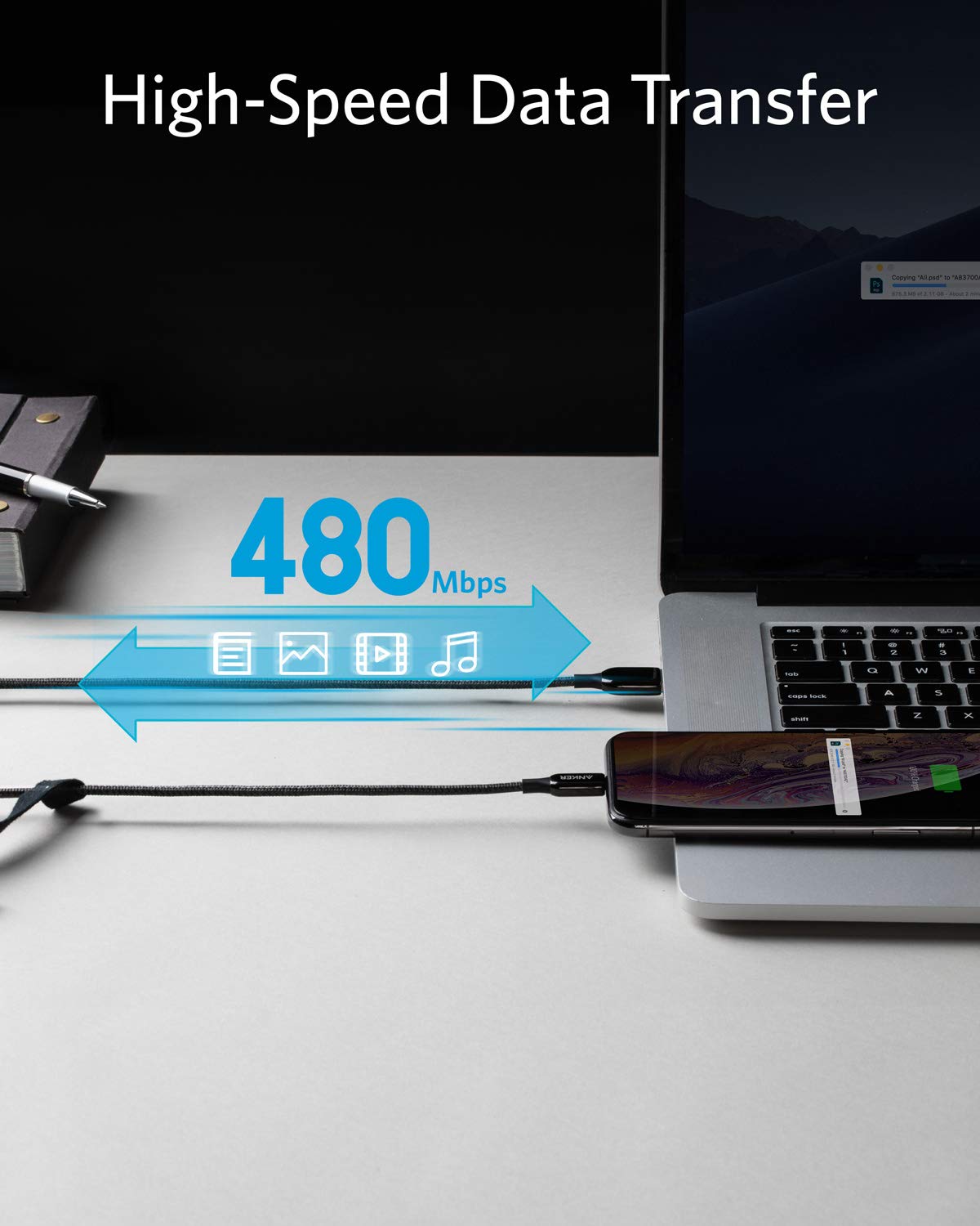 Anker PowerLine III – Câble USB-A vers Lightning