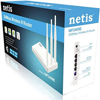 ROUTER NETIS 300 MBS WIRELESS 3 ANTENNA
