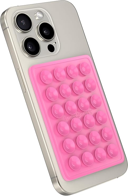 Silicone sticky phone grip
