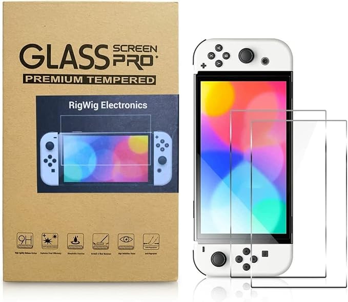 Glass pro screen protector for Nintendo switch oled