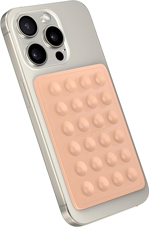 Silicone sticky phone grip