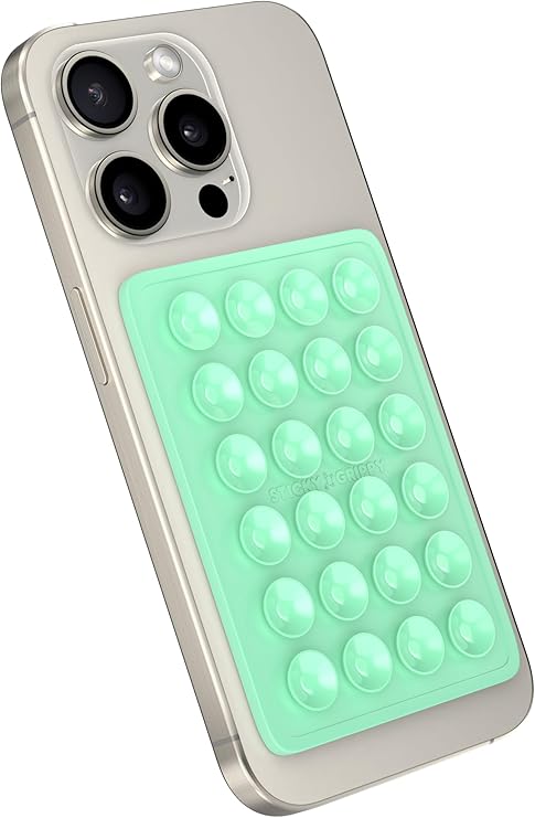 Silicone sticky phone grip