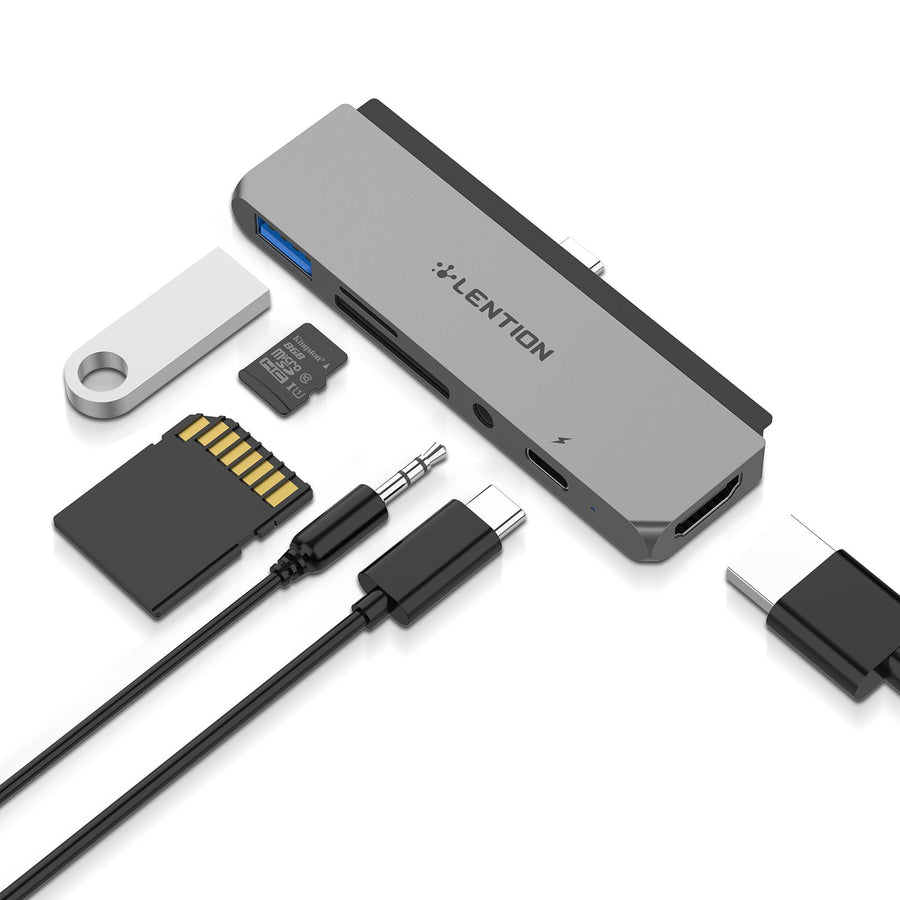 LENTION USB C DIGITAL AV MULTIPORT ADAPTER CS17