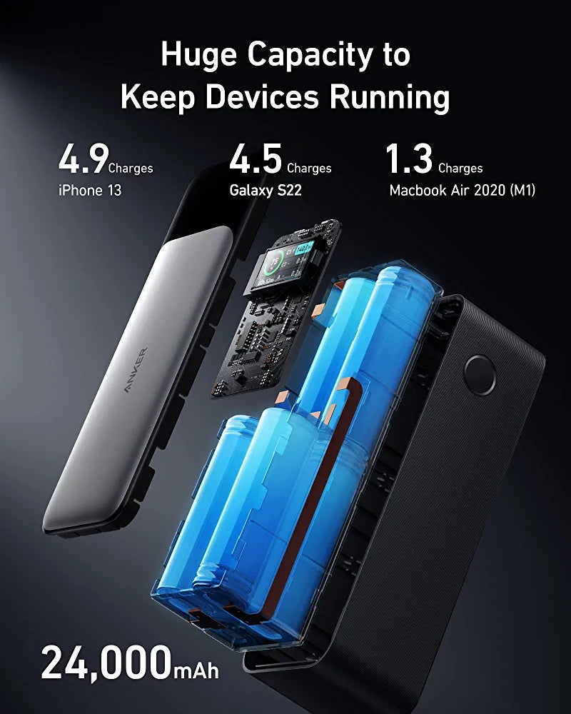 Anker 737 PowerCore – Batterie Externe 24 000 mAh