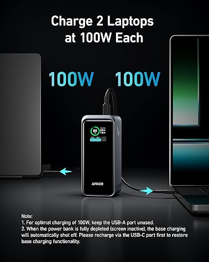 Anker Prime 200W avec Affichage Intelligent – Chargeur Rapide Haute Puissance