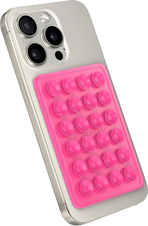 Silicone sticky phone grip