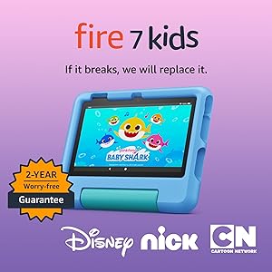 Amazon Fire 7 pour enfants – 12ᵉ génération (2022) tablette