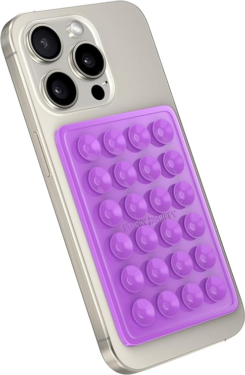 Silicone sticky phone grip