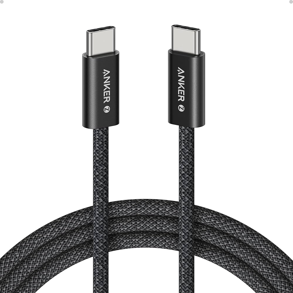 Anker Zolo – Câble USB-C vers USB-C 240W Tressé (1m / 3.3ft)