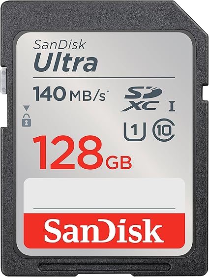 SanDisk Ultra Memory Card up to 140mb/s