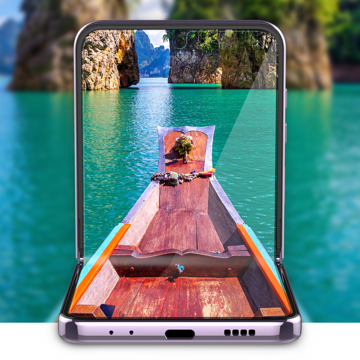 ARAREE PURE DIAMOND SCREEN PROTECTOR GALAXY Z FLIP 4 5G