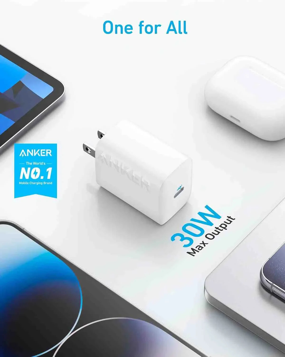 Anker 312 Usb-c (30 W) chargeur