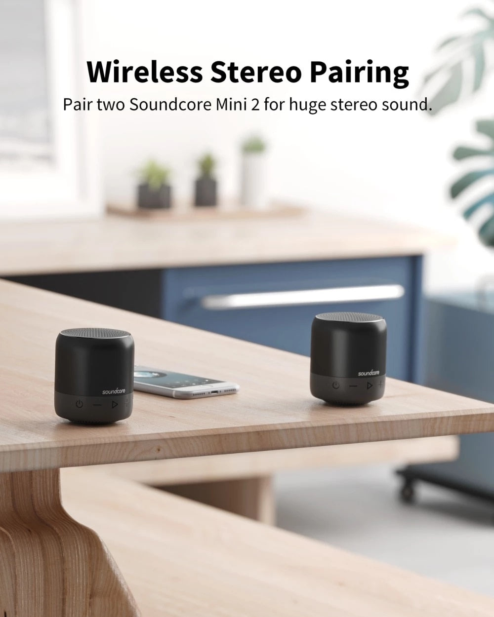 Anker Soundcore Mini 2 – Enceinte Bluetooth Ultra-Compacte