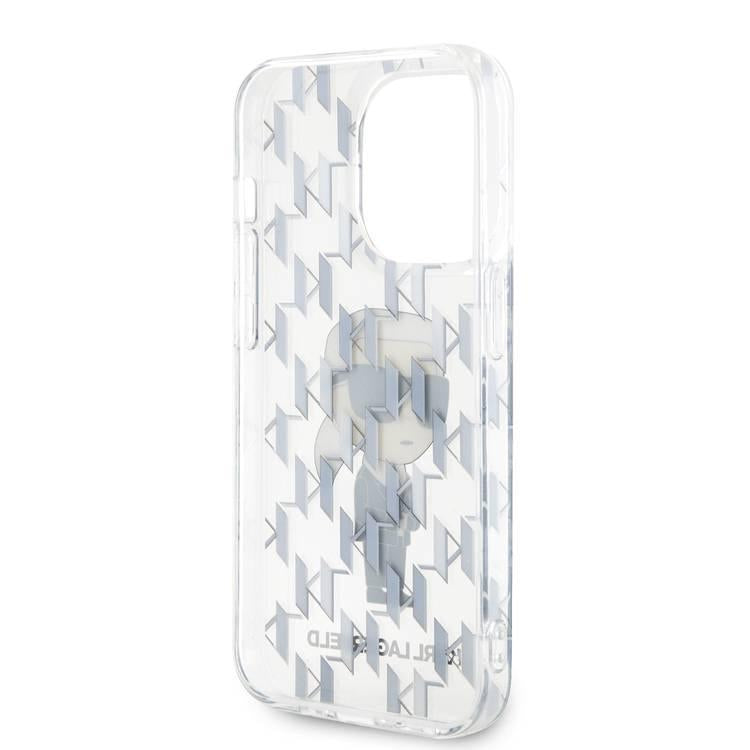 Karl Lagerfeld Monogram hard case iphone 15 series