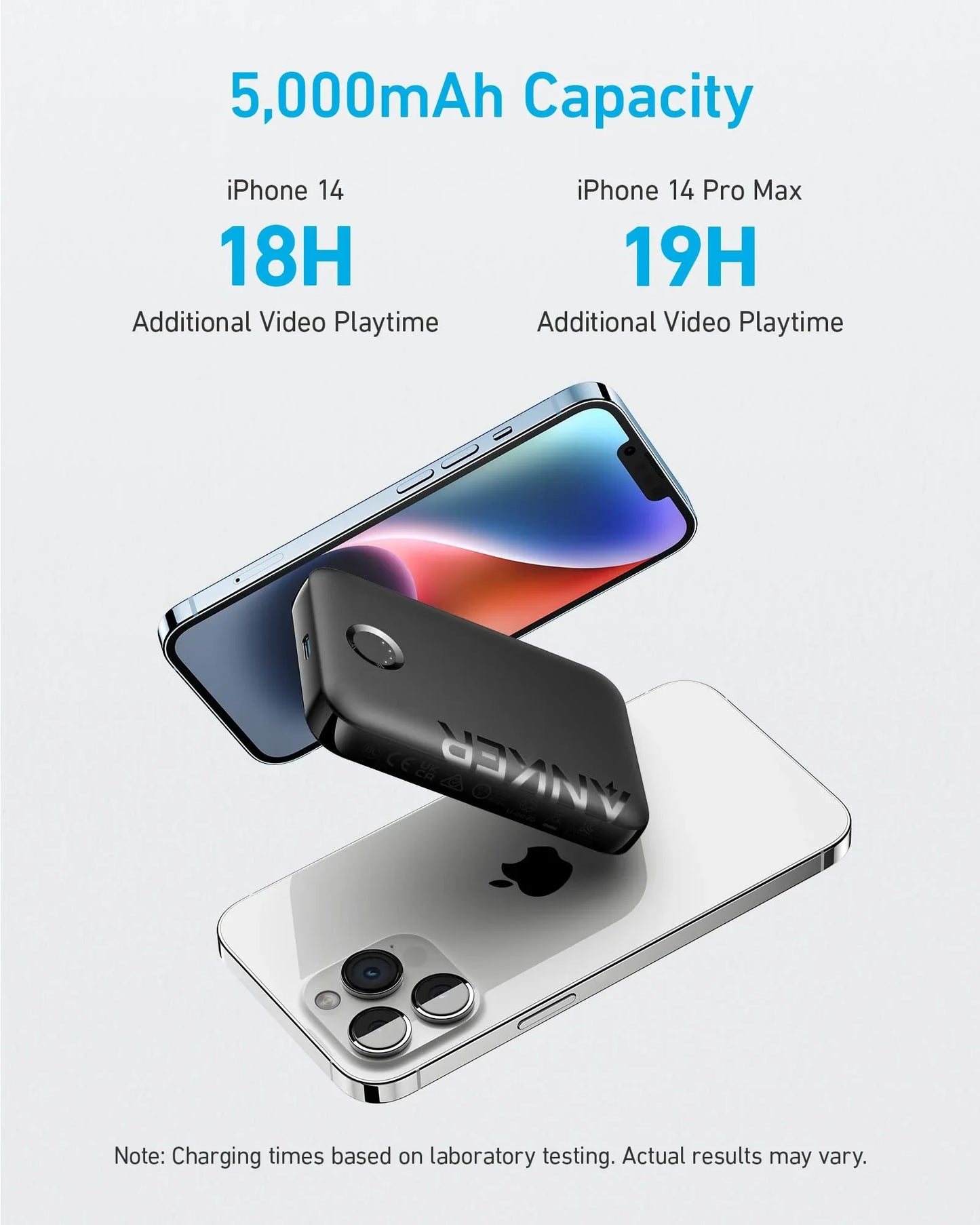 Anker 321 MagGo – Batterie externe magnétique (PowerCore 5K)