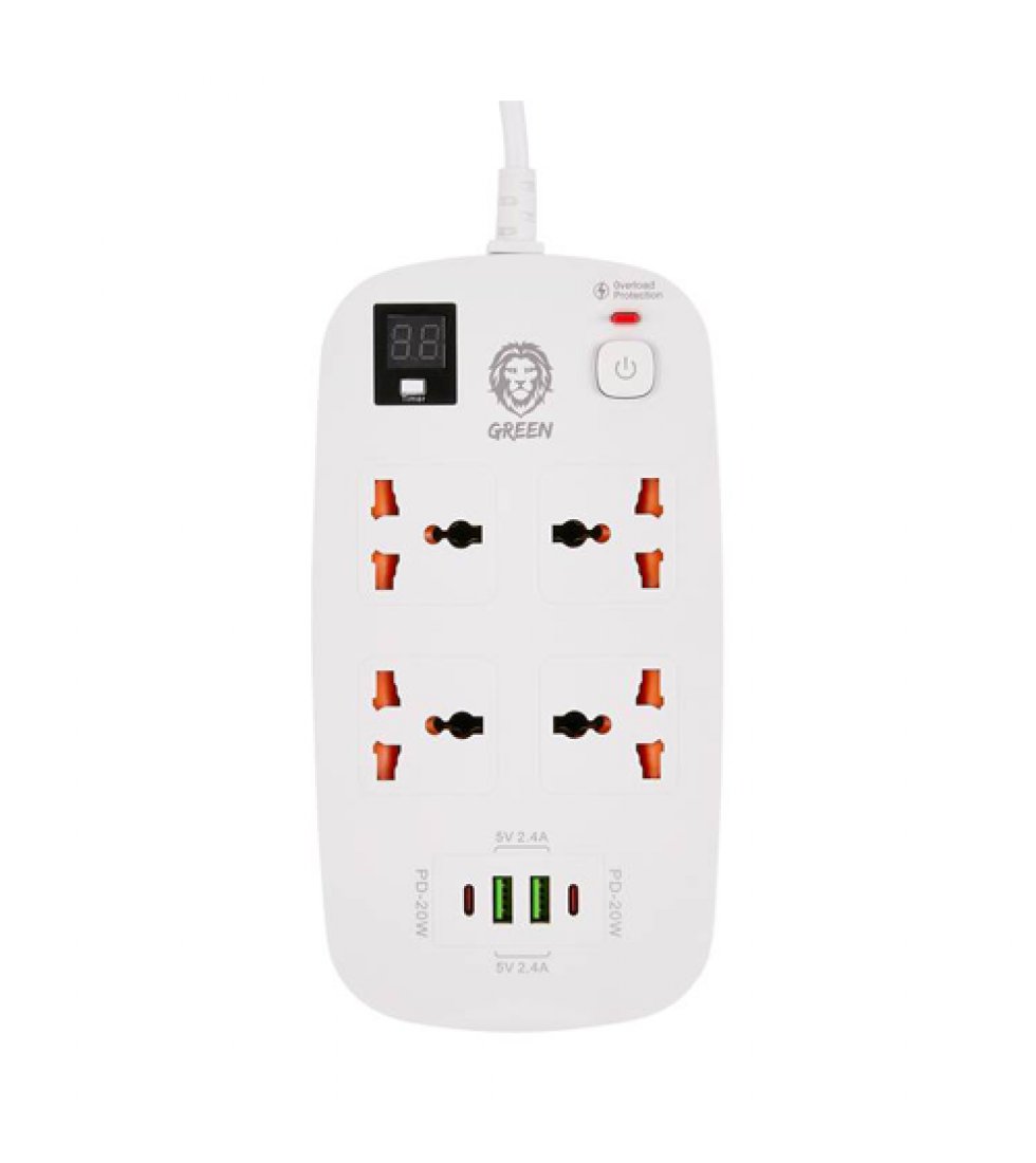 GREEN LION POWER SOCKET 40W 3M CABLE LENGTH
