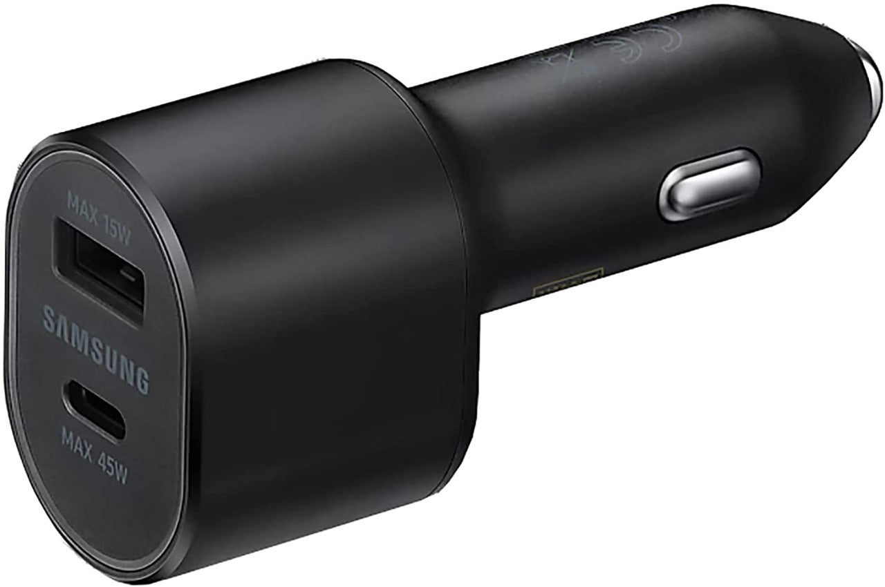 SAMSUNG SUPER FAST DUAL CAR CHARGER port 45w & 15w