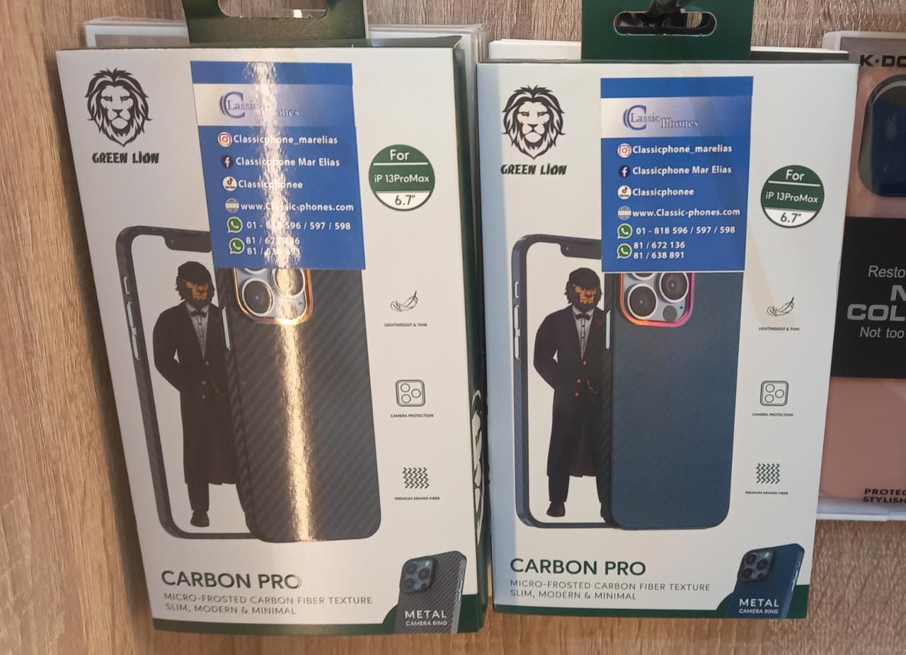 GREEN LION Carbon Pro IPHONE 13 PRO MAX