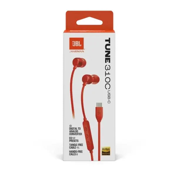 Jbl Tune 310c usb-c wired earphones
