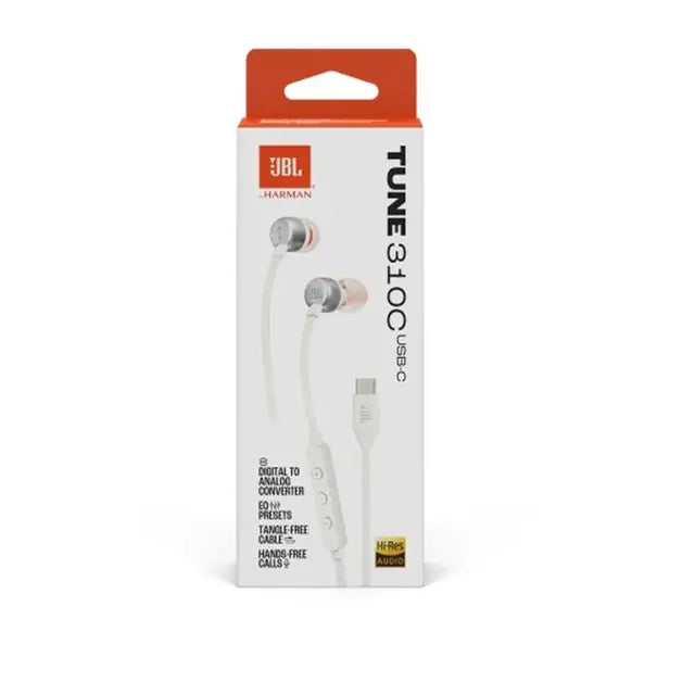 Jbl Tune 310c usb-c wired earphones