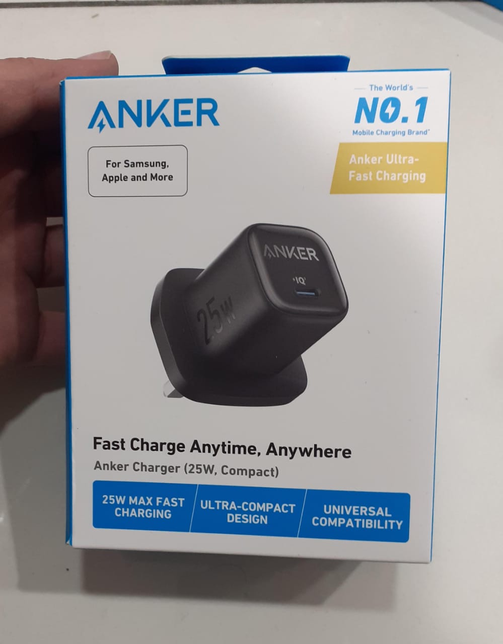 Anker Chargeur Rapide 25W