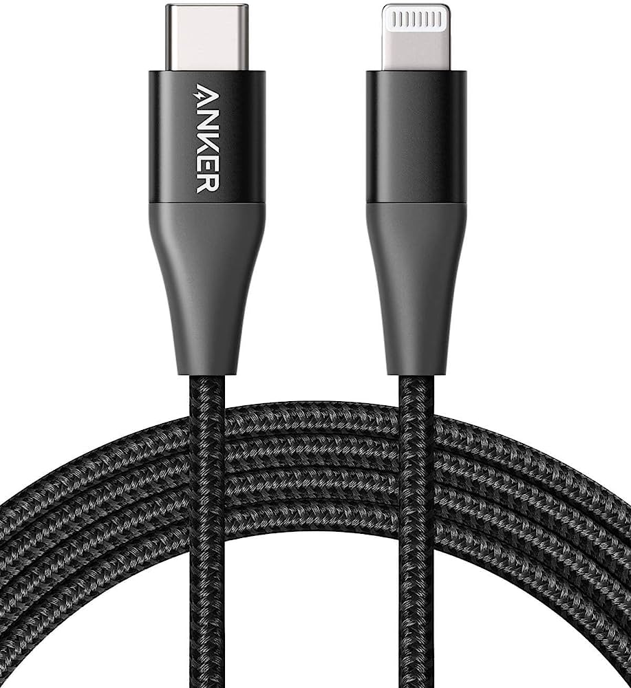 Anker 322 USB‑C vers Lightning (3 ft, tressé) Câble