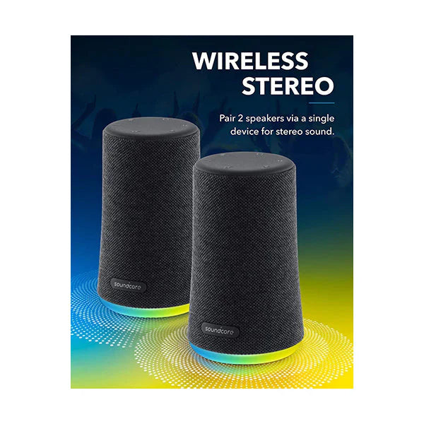 Anker Soundcore Flare – Enceinte Bluetooth Portable Étanche avec Éclairage LED