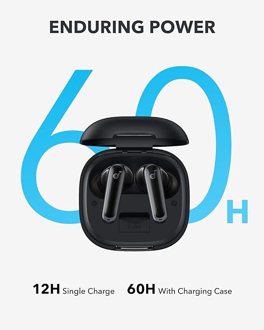 Anker Soundcore P40i – Écouteurs True Wireless avec ANC et Autonomie Prolongée