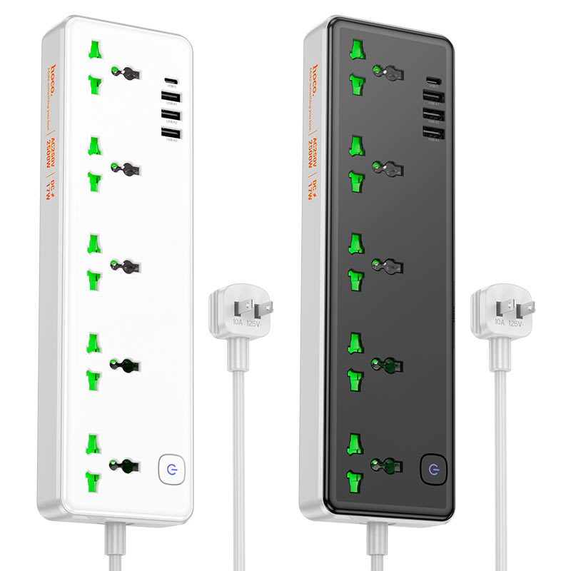 Hoco multifunctional safety socket AC13A
