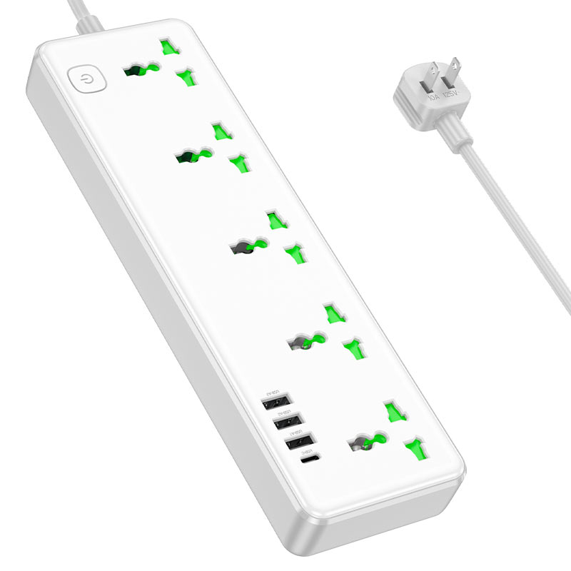 Hoco multifunctional safety socket AC13A