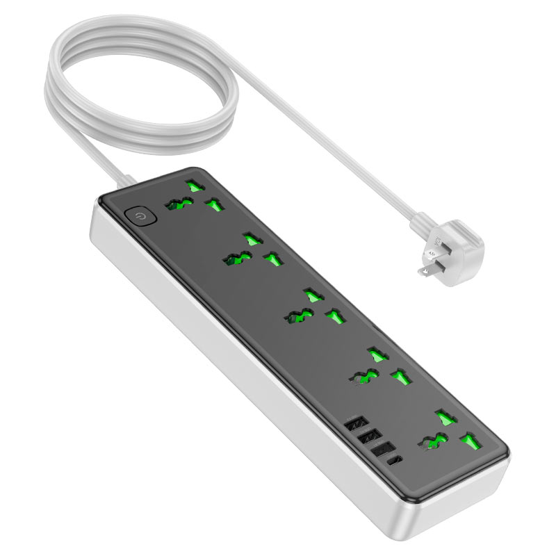 Hoco multifunctional safety socket AC13A
