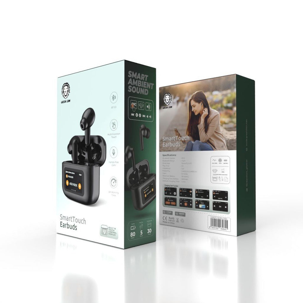Green Lion Smart Touch Earbuds
