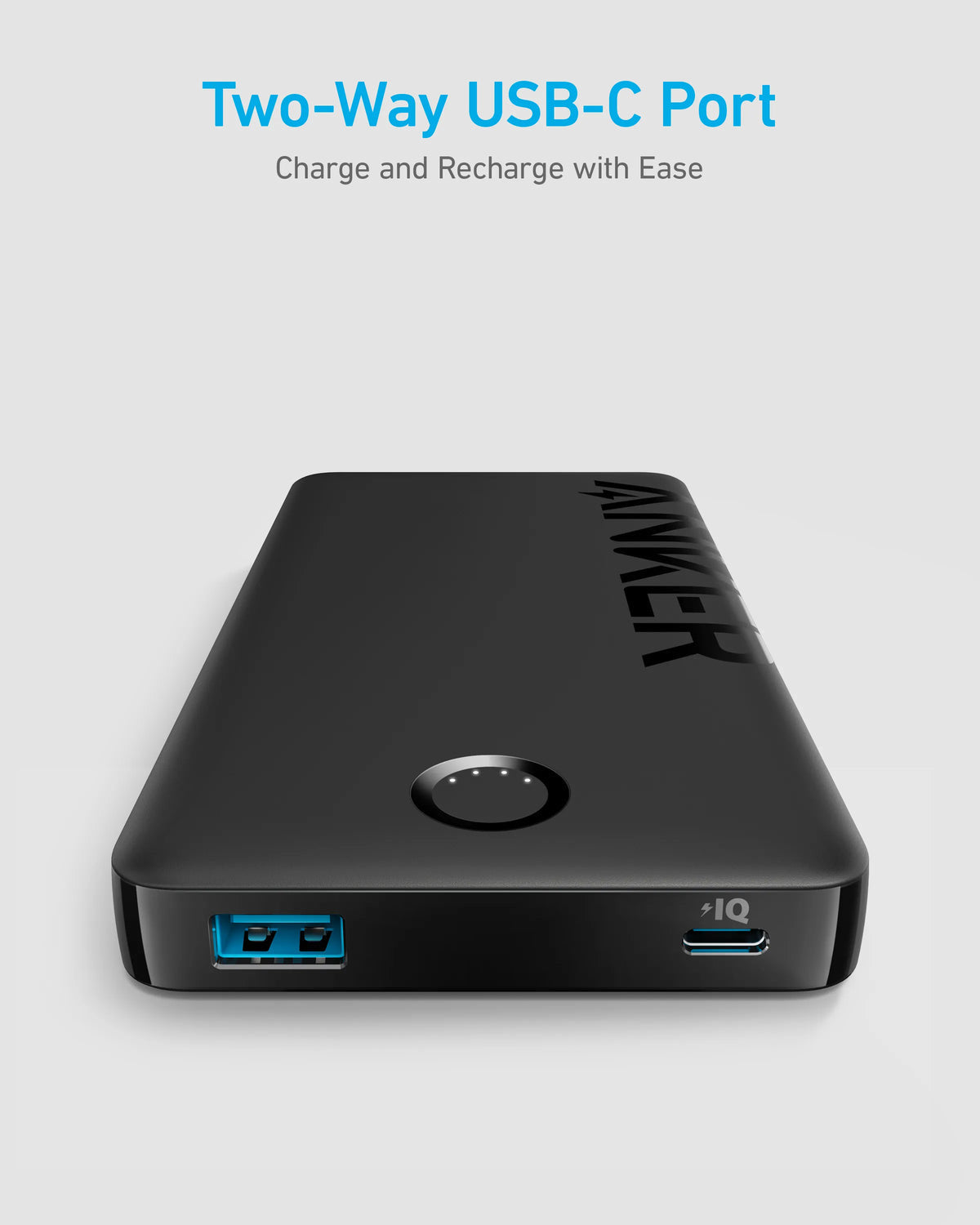 Anker 323 Power Bank (PowerCore PIQ) – Batterie Externe 10 000 mAh