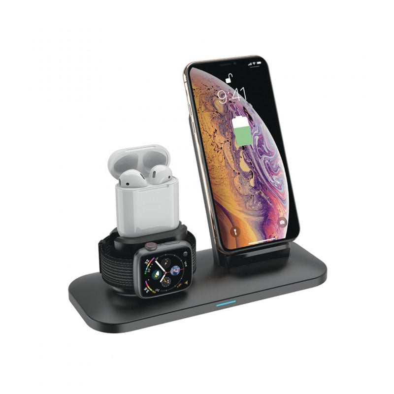 FAST WIRLESS CHARGING STATION 4 IN 1