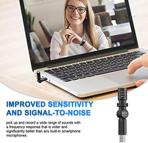 BOYA MININATURE CONDENSER MICROPHONE FOR USB DEVICES, SUCH AS WINDOWS AND MAC COMPUTERS BY-M100UA