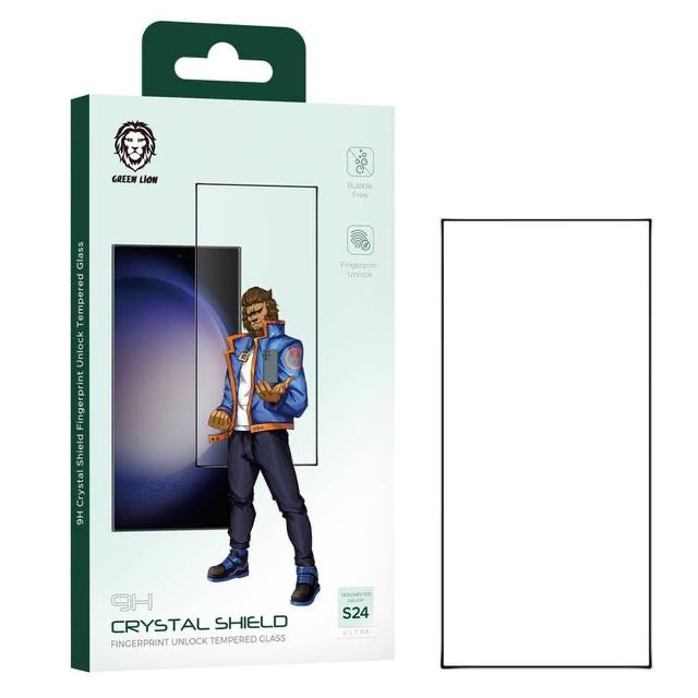 Green lion 9h high definition finger print unlock tempered glass