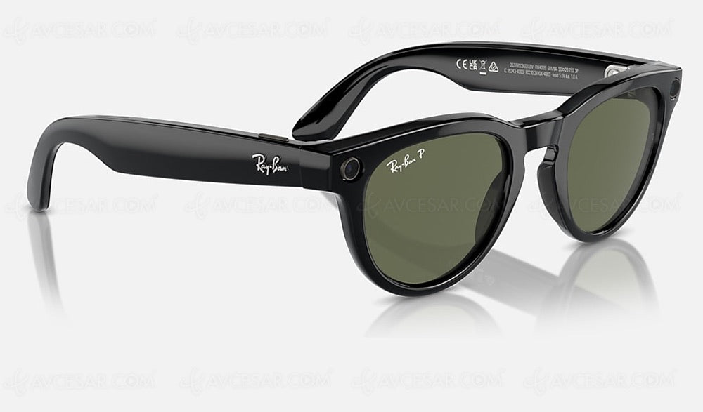Rayban Meta Headliner glasses with camera and open ear audio Rw4009