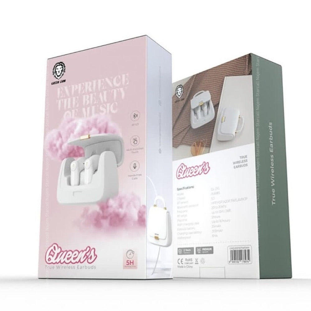 Green lion Queens True wireless earbuds