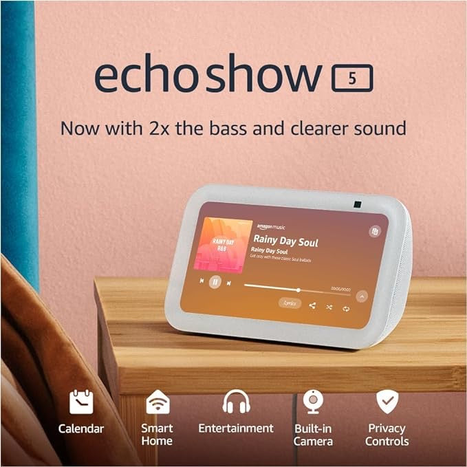 Amazon Echo Show 5 3ᵉ génération écran connecté