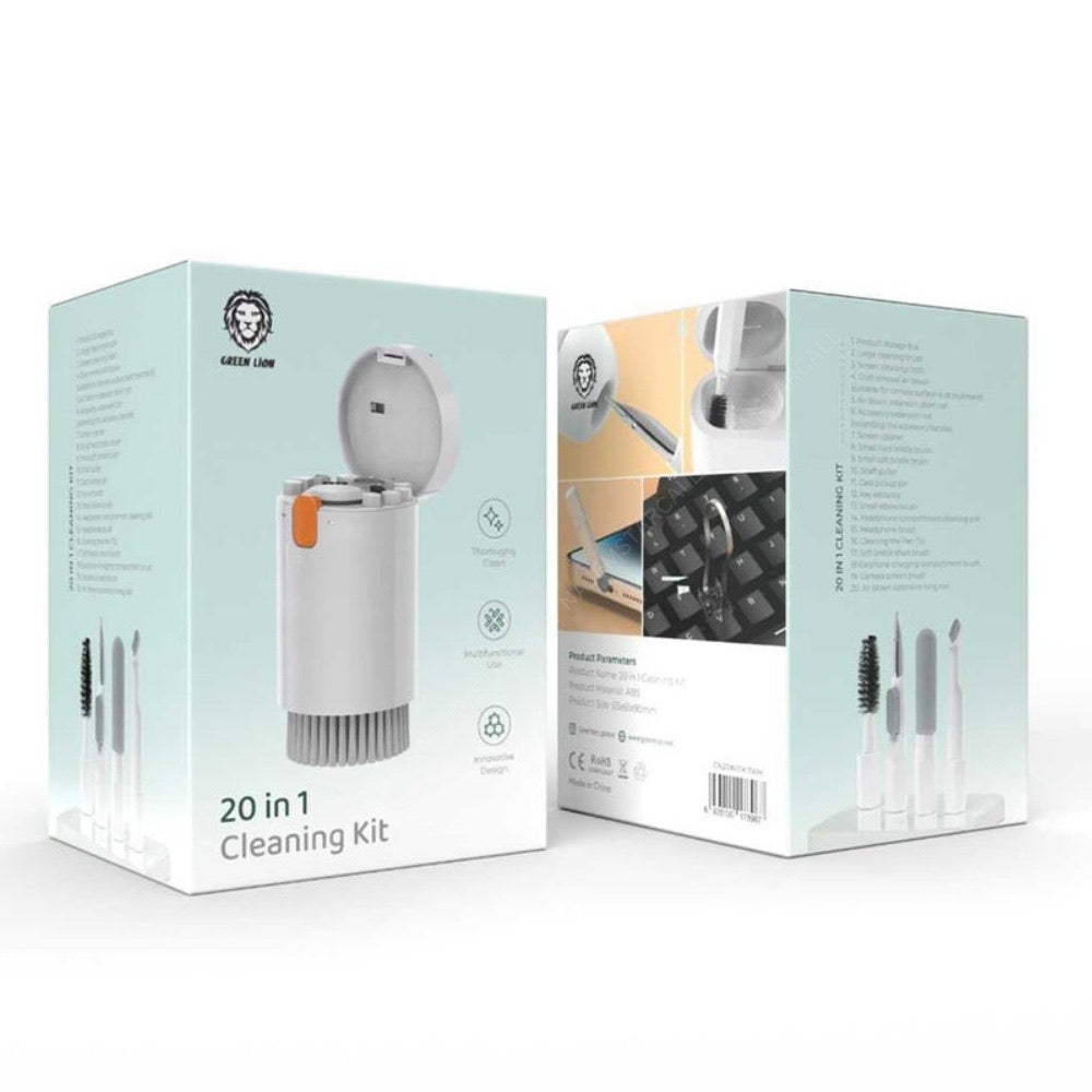 Green Lion 20 en 1 Kit de nettoyage