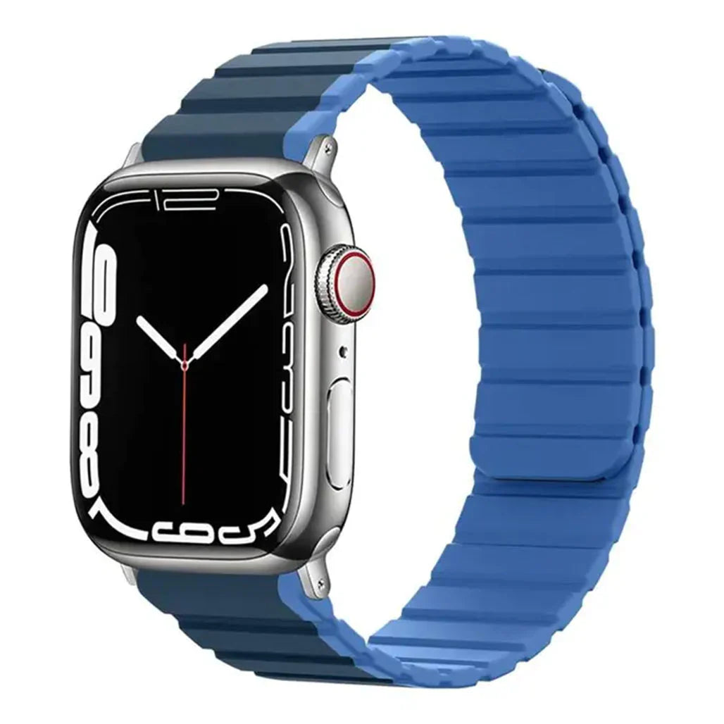 GREEN LION 2 IN 1 SILICONE+MAGNETS WATCH BAND