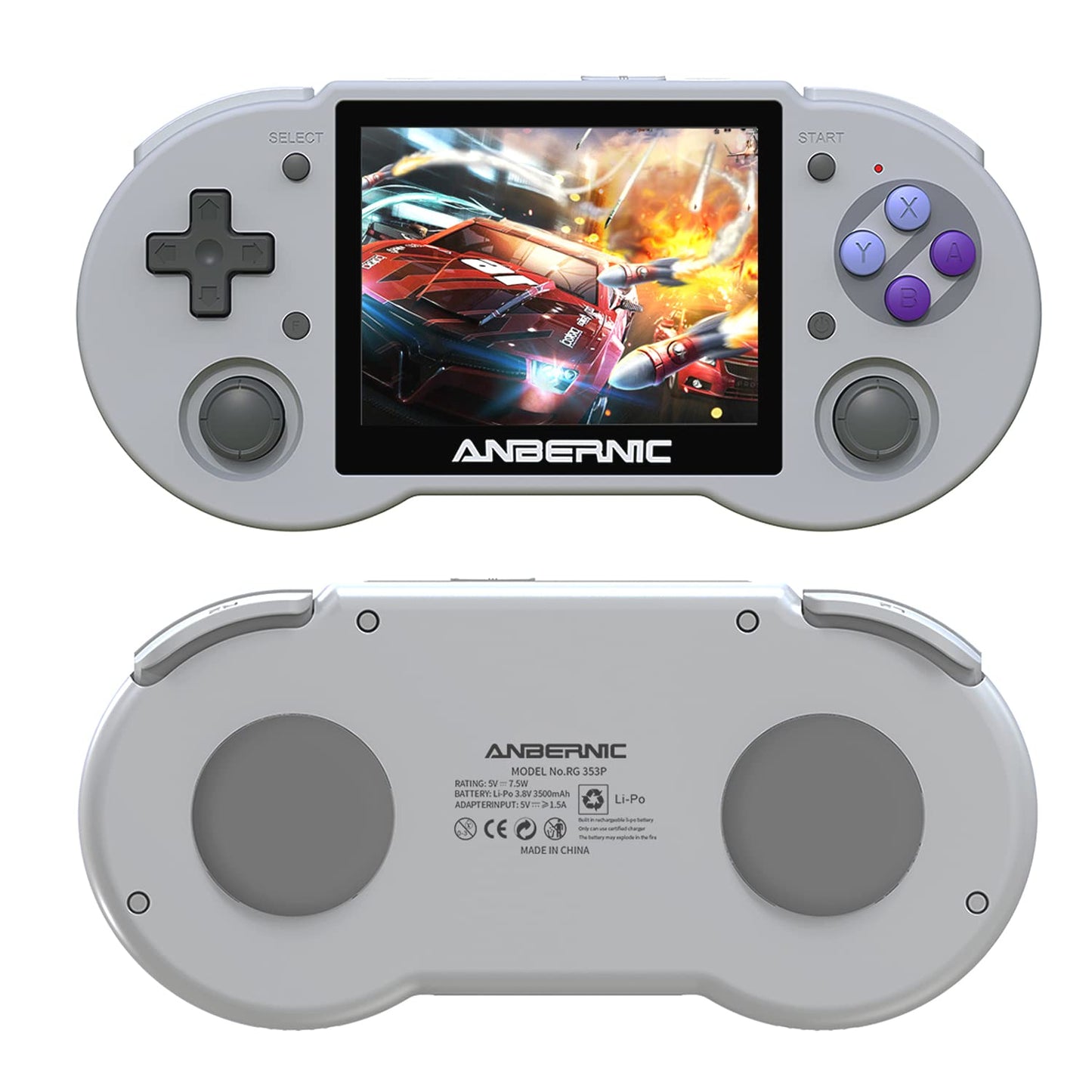 Anbernic RG353PS – Console rétro portable au design SNES moderne