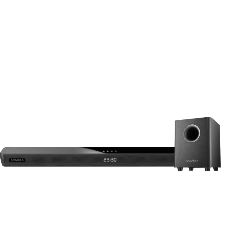 SOUNDTEC PORODO 2.1 CH SOUNDBAR WITH WIRELESS SUBWOOFER