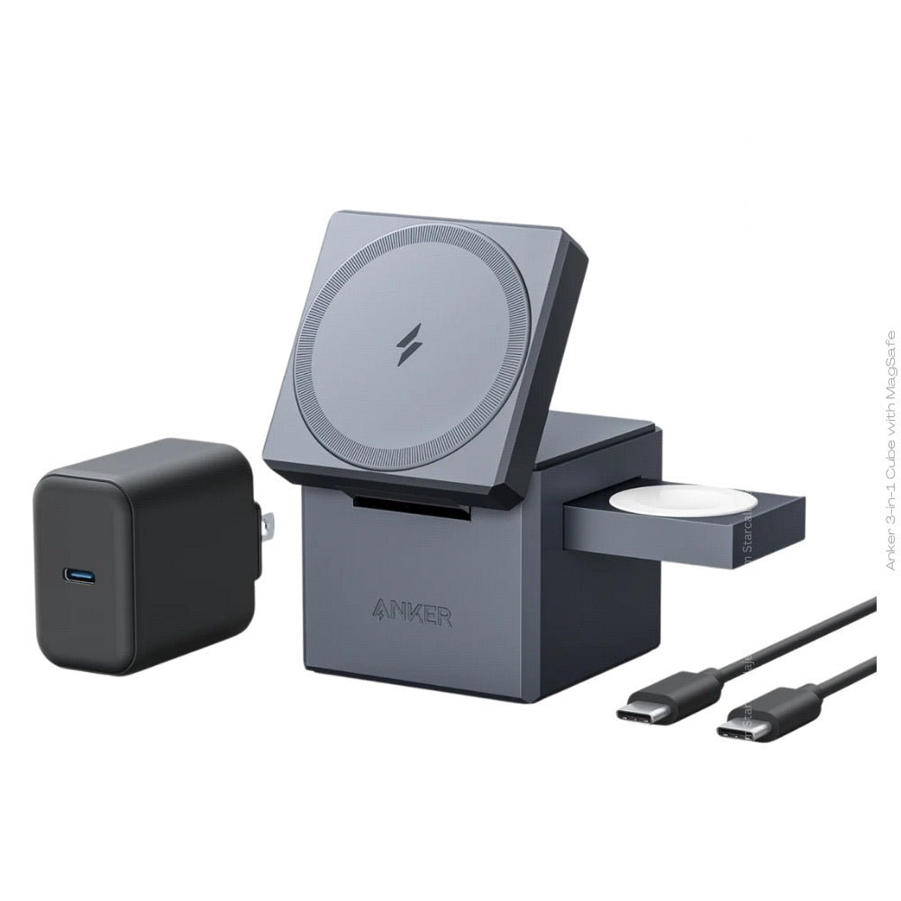Anker 3‑in‑1 Cube avec MagSafe (série 7)